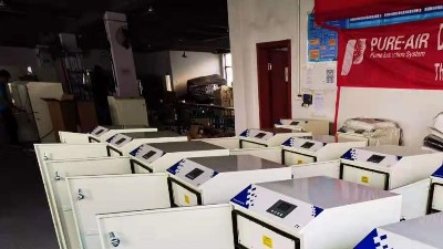 執(zhí)信環(huán)保激光雕刻煙霧過濾器，凈化激光雕刻煙塵污染！